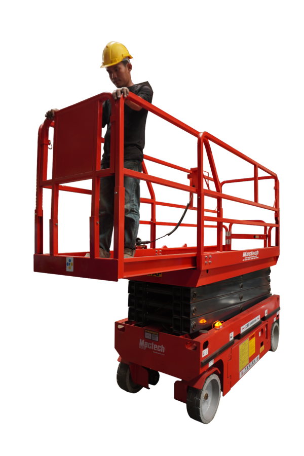 รถกระเช้าไฟฟ้า8เมตรMactech รุ่นAutomatic(ขับได้)