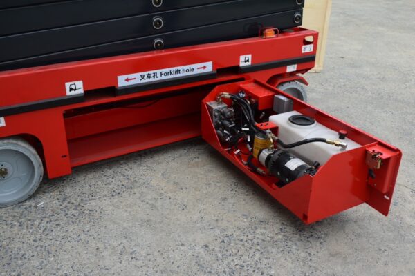 รถกระเช้าไฟฟ้า8เมตรMactech รุ่นAutomatic(ขับได้)