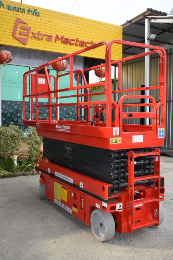 รถกระเช้าไฟฟ้า8เมตรMactech รุ่นAutomatic(ขับได้)