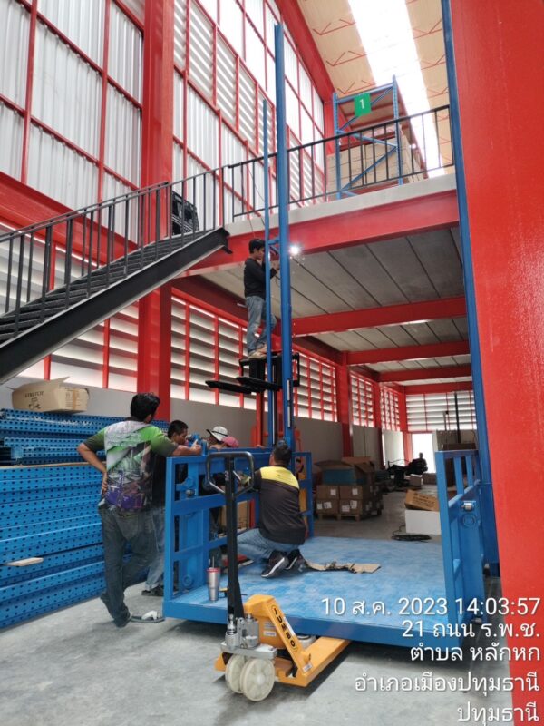 ลิฟท์ขนของ Mactech 1 ตัน