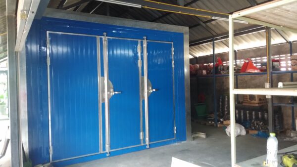 ห้องอบสีฝุ่น powder coating Mactech 