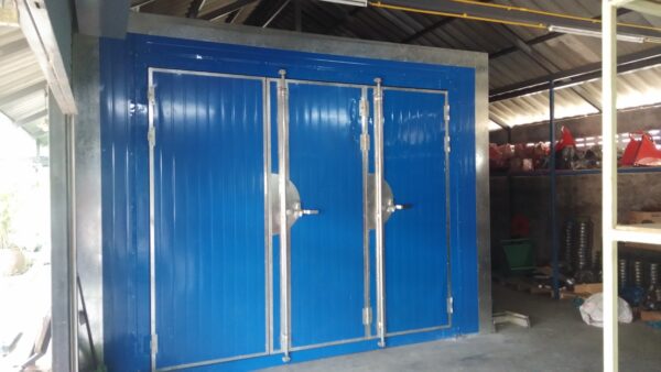 ห้องอบสีฝุ่น powder coating Mactech 