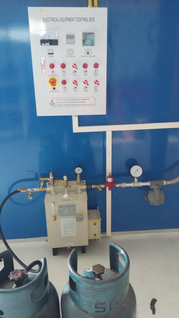 ห้องอบสีฝุ่น powder coating Mactech 