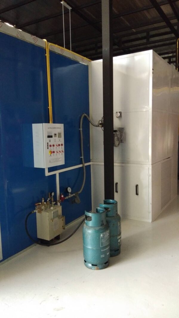 ห้องอบสีฝุ่น powder coating Mactech 