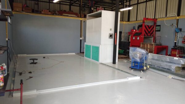 ห้องอบสีฝุ่น powder coating Mactech 