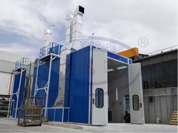 ห้องพ่นสีรถบรรทุกรถทัวร์ Mactech