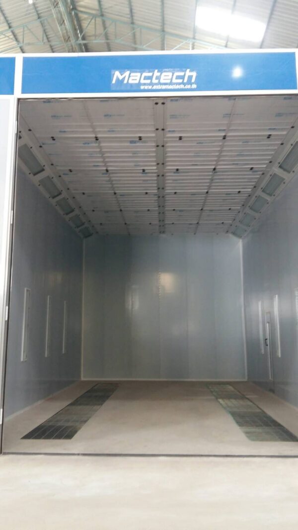 ห้องพ่นสีรถบรรทุกรถทัวร์ Mactech