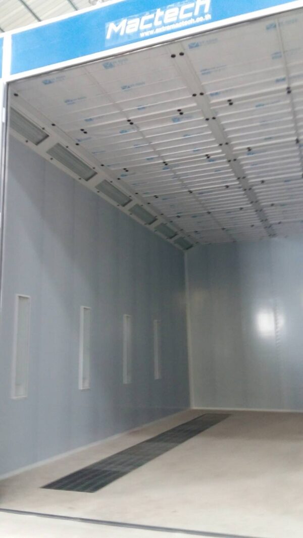 ห้องพ่นสีรถบรรทุกรถทัวร์ Mactech