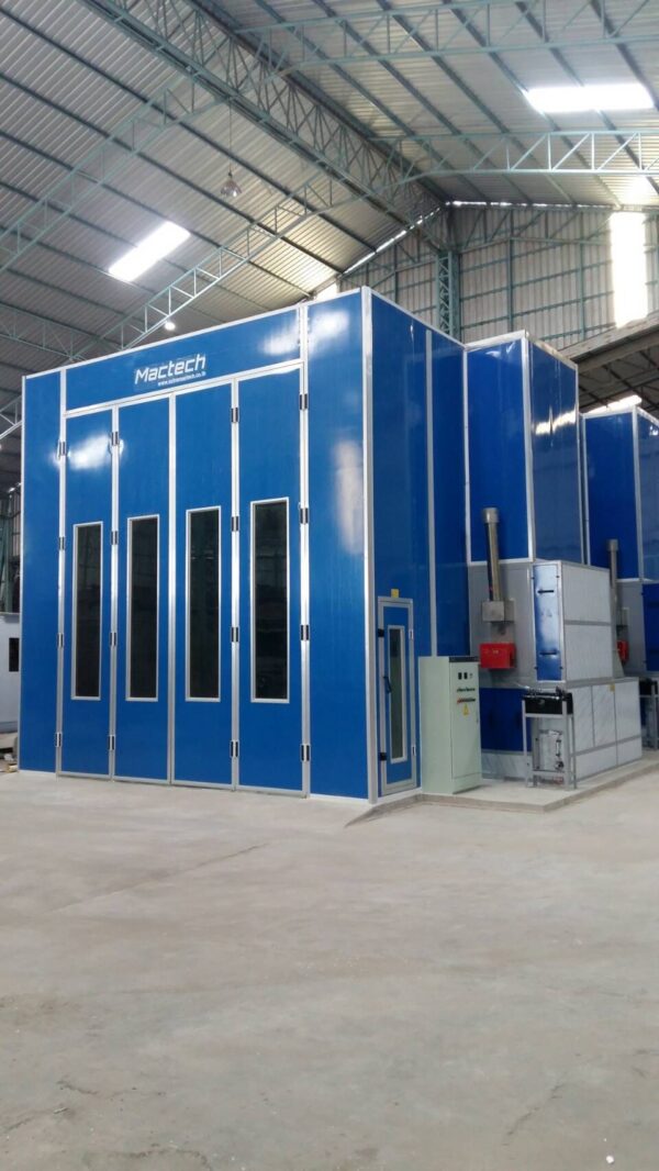 ห้องพ่นสีรถบรรทุกรถทัวร์ Mactech