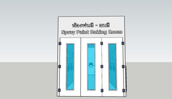 ห้องพ่นสีรถบรรทุกรถทัวร์ Mactech