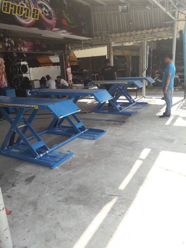 ลิฟท์เอ็กซ์กรรไกรวางบนพื้น 1.2 เมตร Mactech