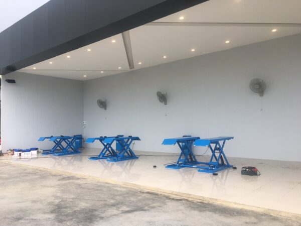 ลิฟท์เอ็กซ์กรรไกรวางบนพื้น 1.2 เมตร Mactech