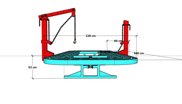 แท่นดึงตัวถังรถยนต์ Mactech