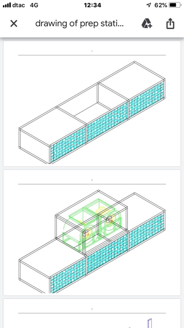 ห้องพ่นสีรถยนต์แบบผ้าม่าน Mactech