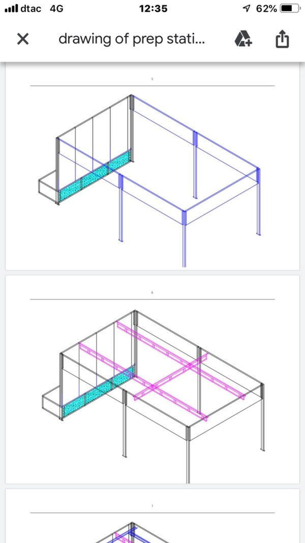 ห้องพ่นสีรถยนต์แบบผ้าม่าน Mactech
