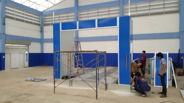 ห้องพ่นสีระบบอบสี 2ระบบ ZENITH