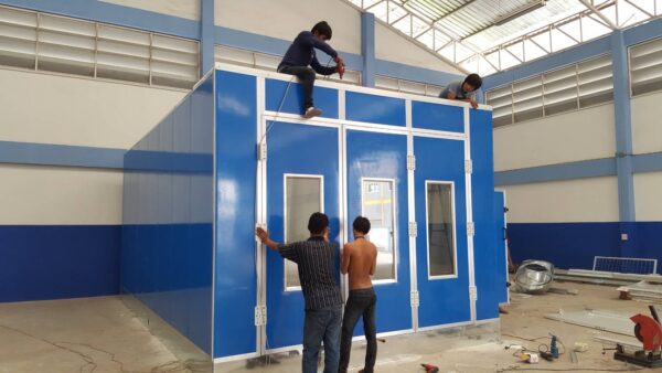 ห้องพ่นสีระบบอบสี 2ระบบ ZENITH