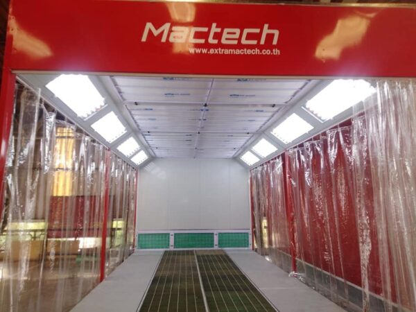 ห้องพ่นสีแบบผ้าม่าน Mactech