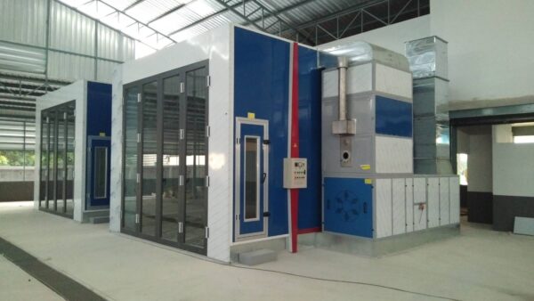 ห้องพ่นสีรถยนต์ ระบบอินฟาเรดขนาด4.5m Mactech