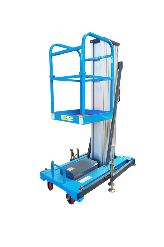รถกระเช้าไฟฟ้าส่วนบุคคลเสาเดียว10เมตร