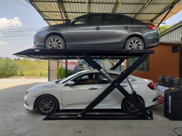 ลิฟท์จอดรถ2ชั้นแบบกรรไกร Mactech