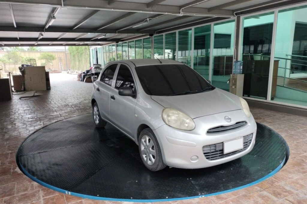 แท่นหมุนรถยนต์5เมตร Mactech