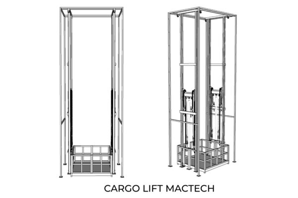 ลิฟท์ขนของ Mactech 1 ตัน