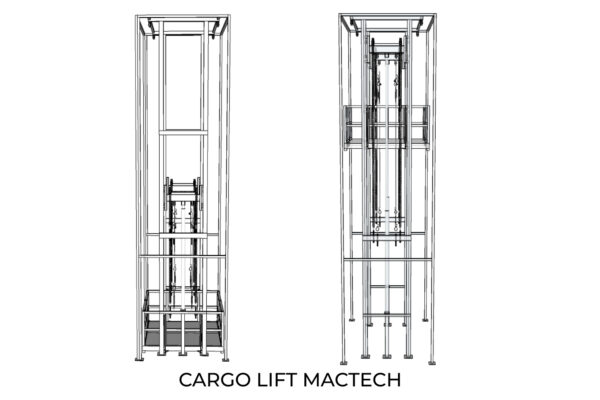 ลิฟท์ขนของ Mactech 1 ตัน