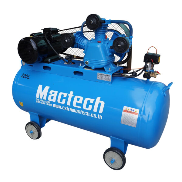 ปั๊มลมลูกสูบ 4 HP 200 L