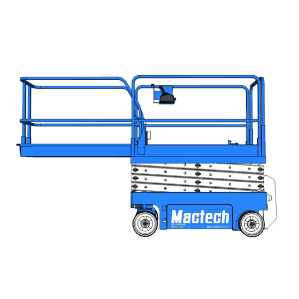 รถกระเช้าไฟฟ้า8เมตรMactech รุ่นAutomatic(ขับได้)