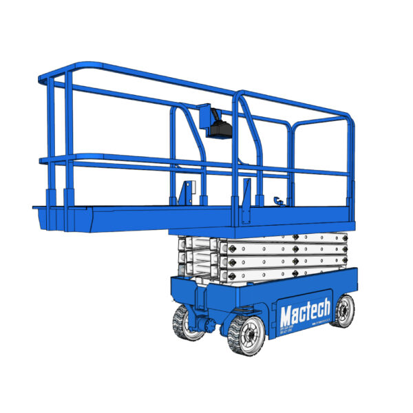 รถกระเช้าไฟฟ้า8เมตรMactech รุ่นAutomatic(ขับได้)