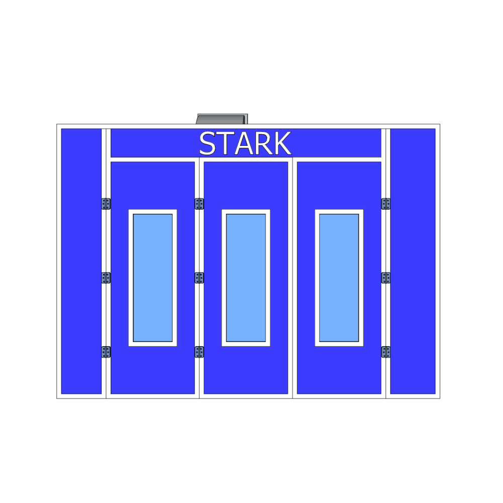 ห้องพ่นสีสตาร์ค-Stark