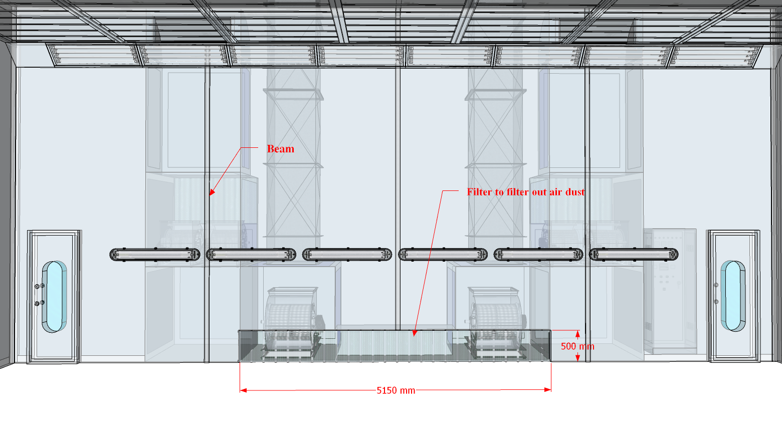 ห้องพ่นสีรถบรรทุกรถทัวร์ Mactech