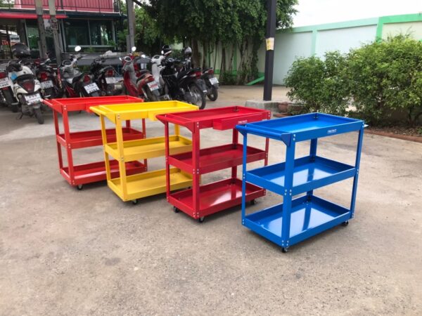 ชั้นวางเครื่องมือรถเข็น3ชั้น Mactech ชั้นวางเครื่องมือรถเข็น3ชั้น Mactech