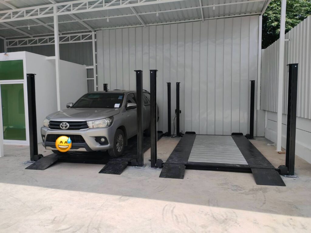 ลิฟท์จอดรถ4เสา Mactech