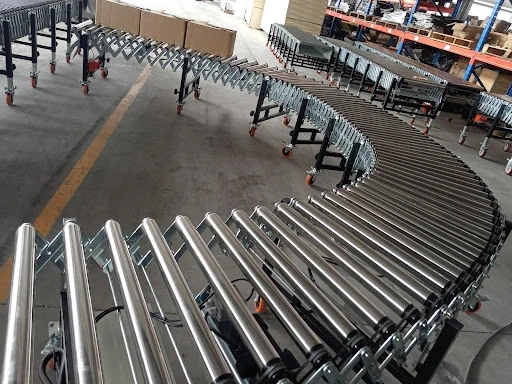 สายพานลำเลียงแบบลูกกลิ้ง 10 เมตร Mactech