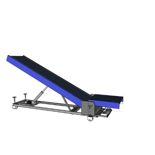 สายพานลำเลียง แบบลาดเอียง belt conveyor
