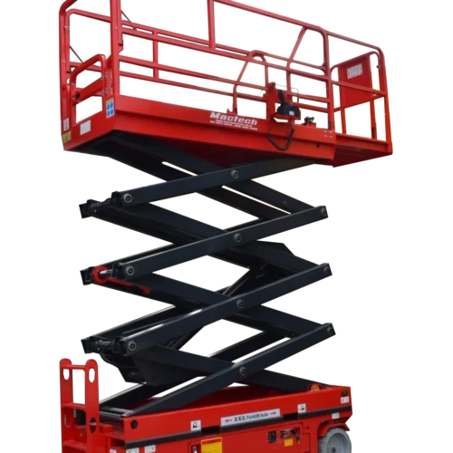 cable-car-scissor (2) รถกระเช้าไฟฟ้า10เมตร Mactech รุ่นAutomatic