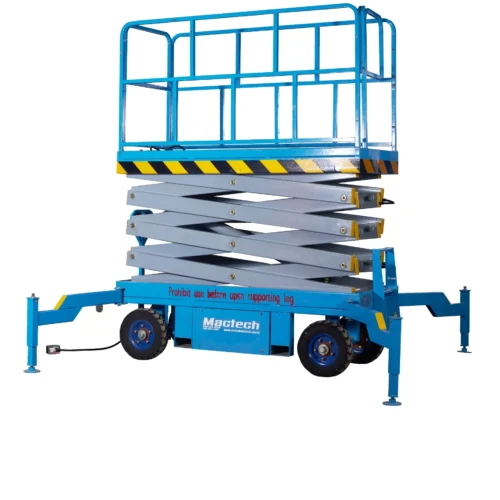 cable-car-scissor (36) รถกระเช้าไฟฟ้าแบบกรรไกร 10 เมตร Mactech