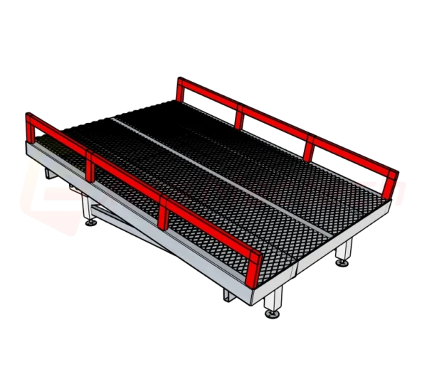 Mactech 10-ton 3-section loading ramp_n010_0 สะพานโหลดสินค้า10ตันแบบ3ท่อน Mactech
