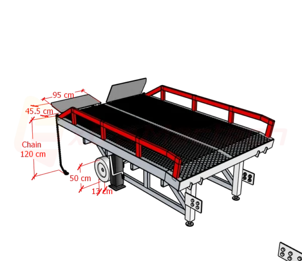 Mactech 10-ton 3-section loading ramp_n015_0 สะพานโหลดสินค้า10ตันแบบ3ท่อน Mactech