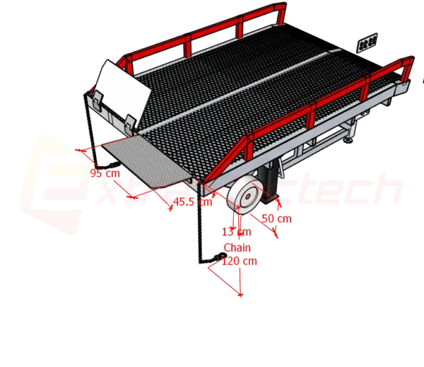 Mactech 10-ton 3-section loading ramp_n016_0 สะพานโหลดสินค้า10ตันแบบ3ท่อน Mactech