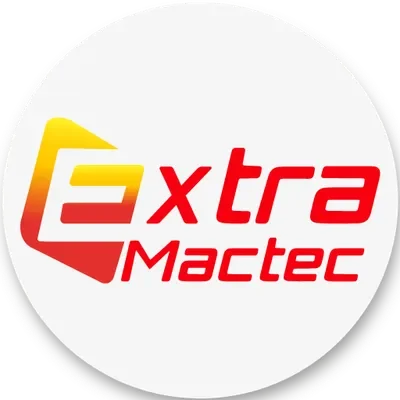 โลโก้ Extra Mactech ผู้จำหน่ายเครนแมงมุม เครื่องมืออุตสาหกรรมและอุปกรณ์ยก นนทบุรี